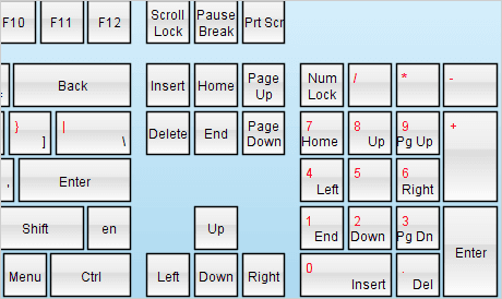 Keyboard functionality for Java Swing software that runs on touchscreen terminals.