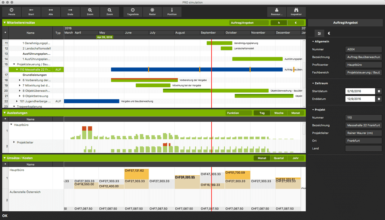 Add professional Gantt charts to your JavaFX applications.