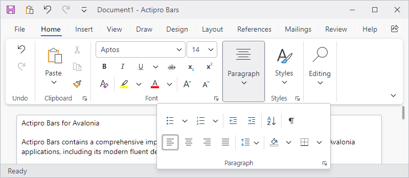A set of themes and UI controls for building cross-platform Avalonia UI apps.