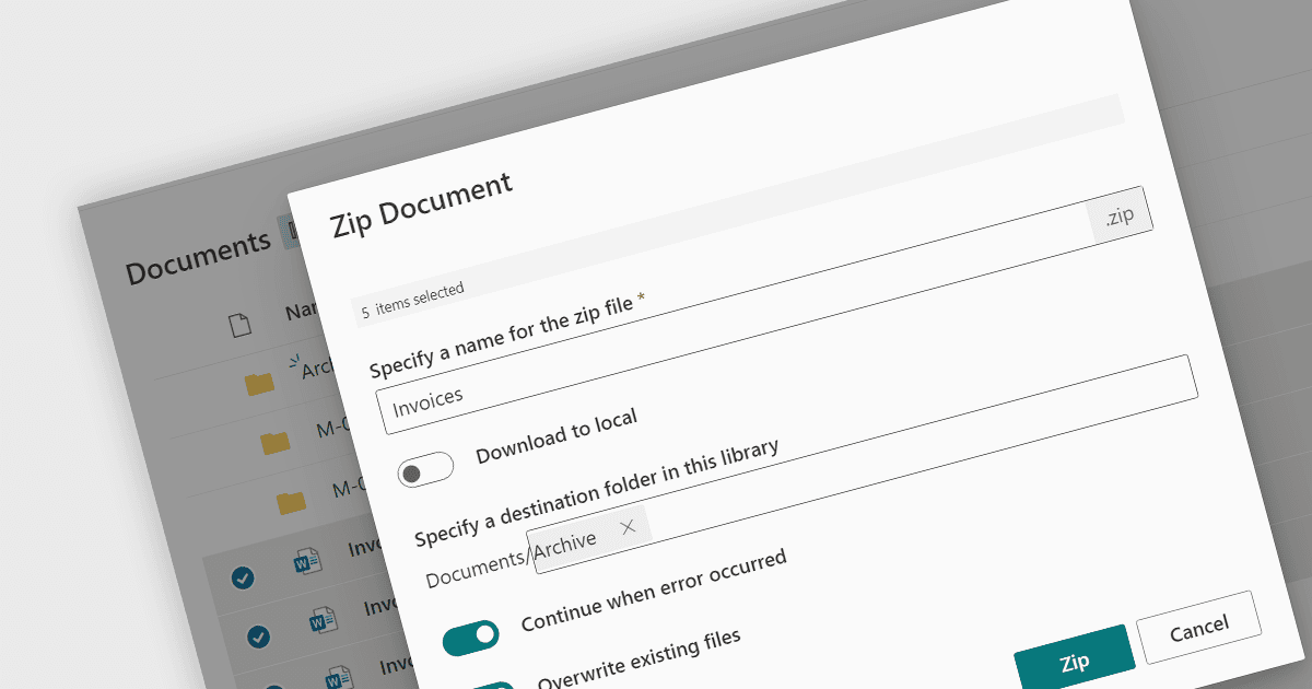 SharePoint Online 파일 관리를 손쉽게