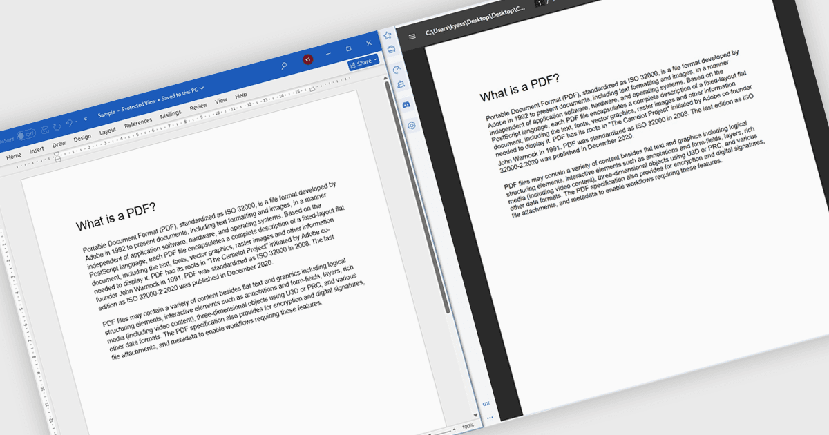 Quickly Convert Word Documents to PDF
