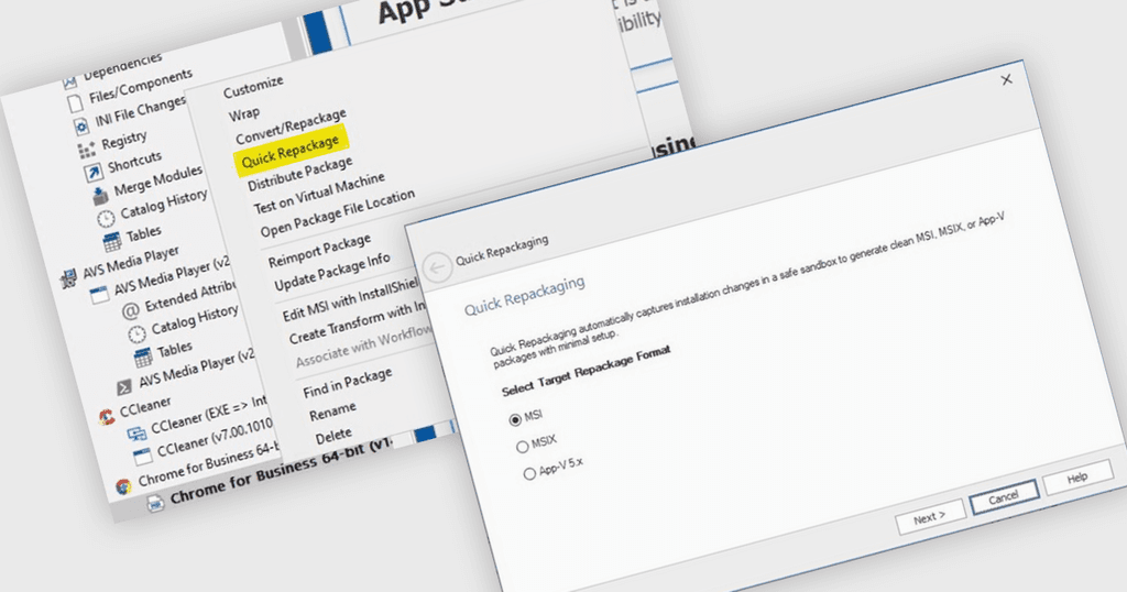 Adminstudio Component AdminStudio