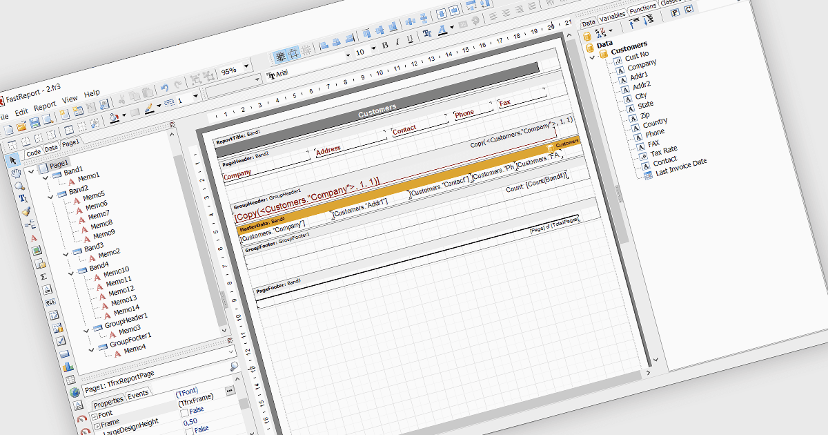 Create Reports Using the Latest RAD Studio Version