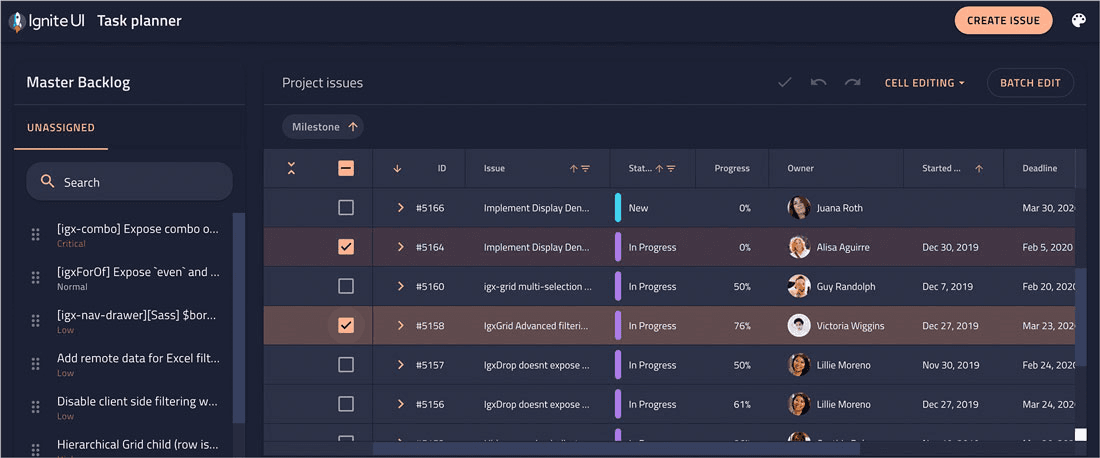 Quickly build fast performing Web apps.