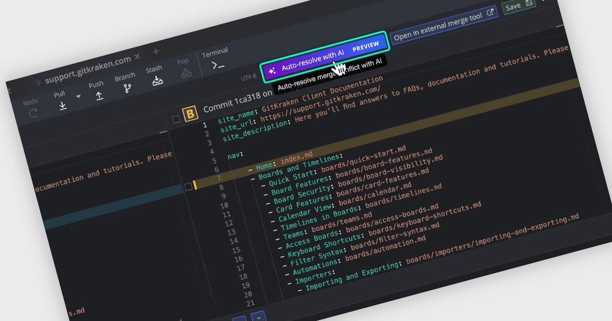 Resolve Merge Conflicts Faster with AI