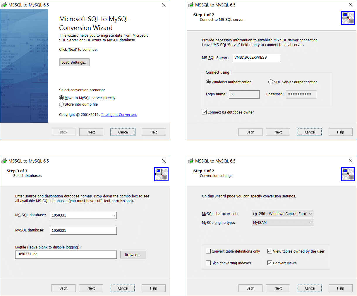 Convert any data source to Microsoft SQL Server or Azure SQL and vice versa.