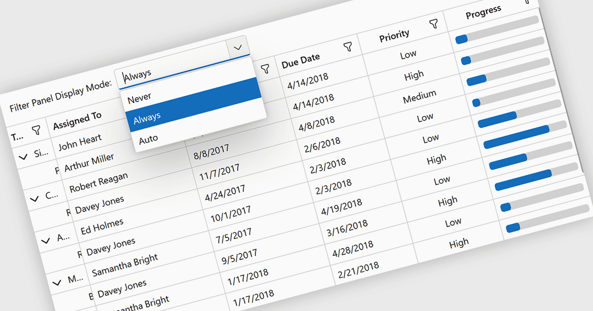 Simplify Data Analysis with Flexible Grid Filtering