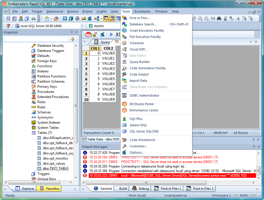 Rapid SQL released