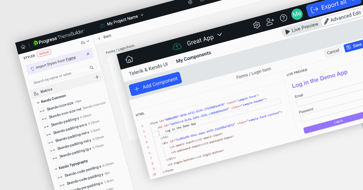 Create and Style Custom User Interface Components