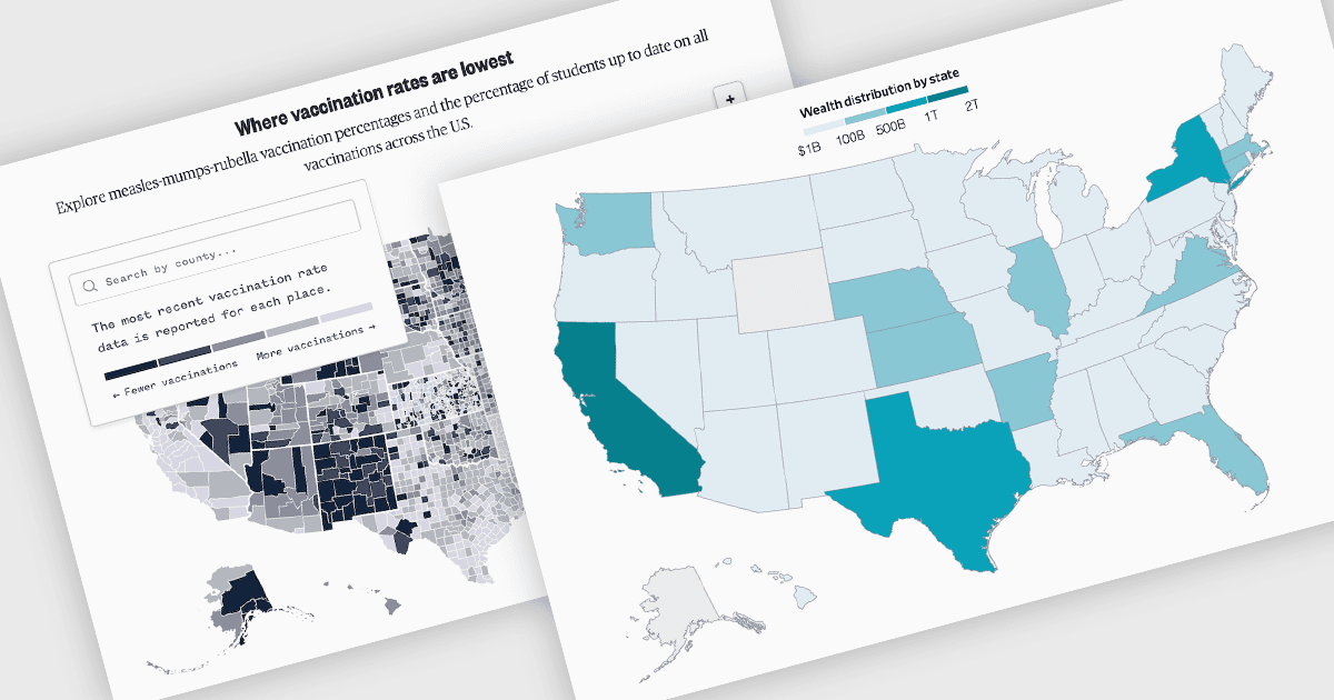 Visualize Geographical Trends with Map Charts