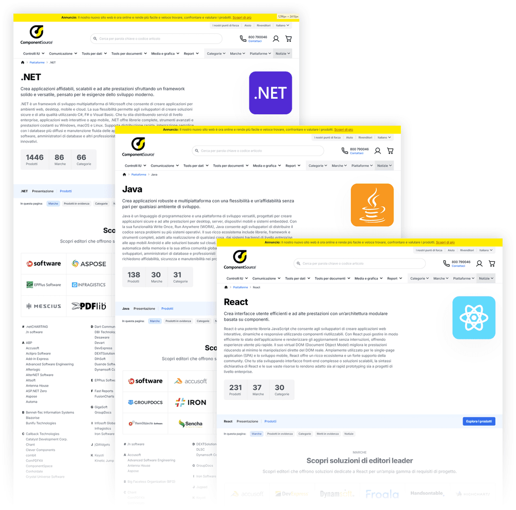 Platform Pages