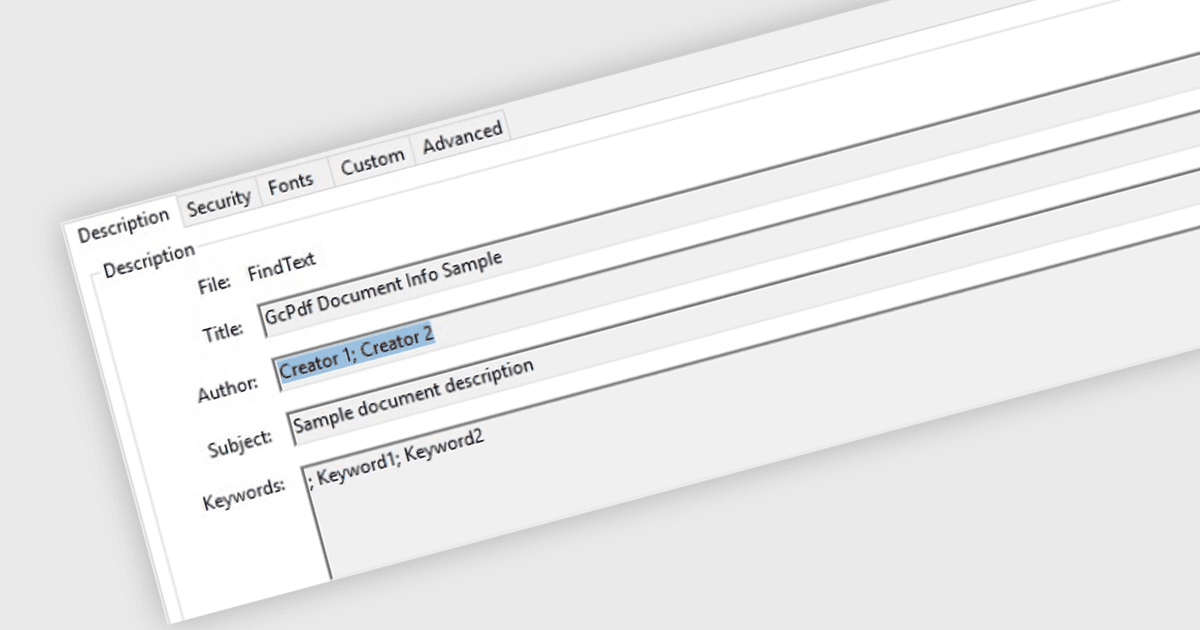 Edit PDF Metadata for Better Document Control