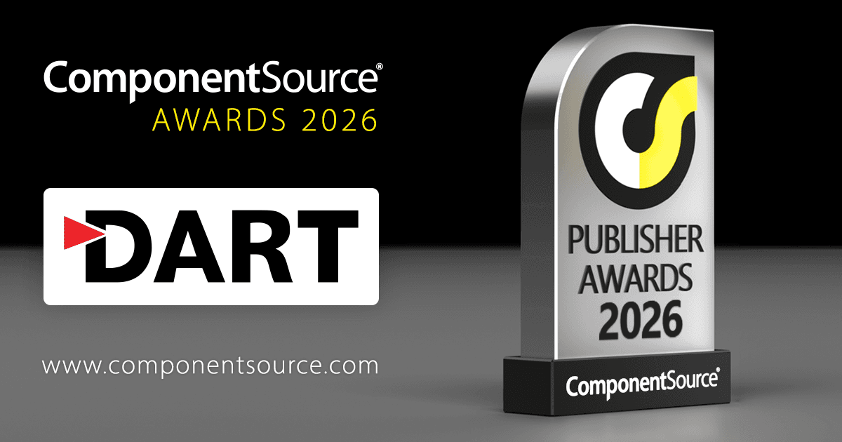 Dart Communications Wins ComponentSource Award