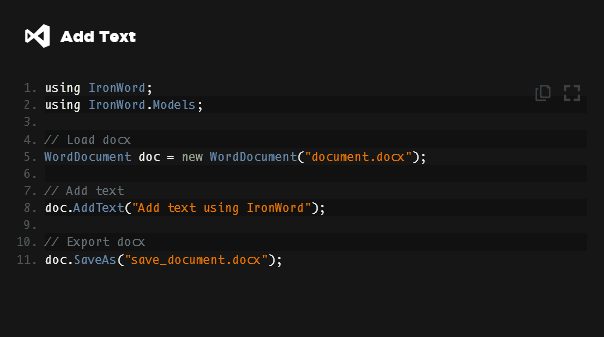 A .NET library for creating, editing, and processing Word documents (DOCX) without requiring Microsoft Office or Word Interop.