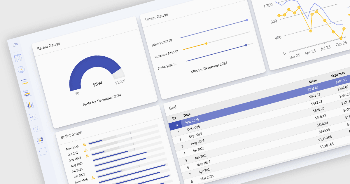Create a Dynamic Dashboard in React