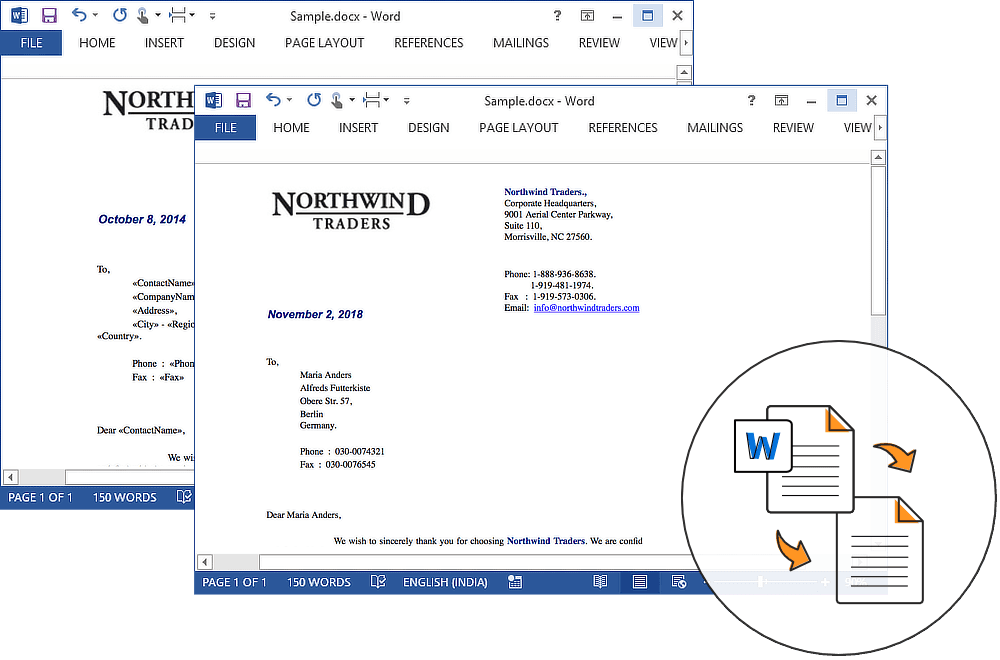Syncfusion .NET Word Library product image