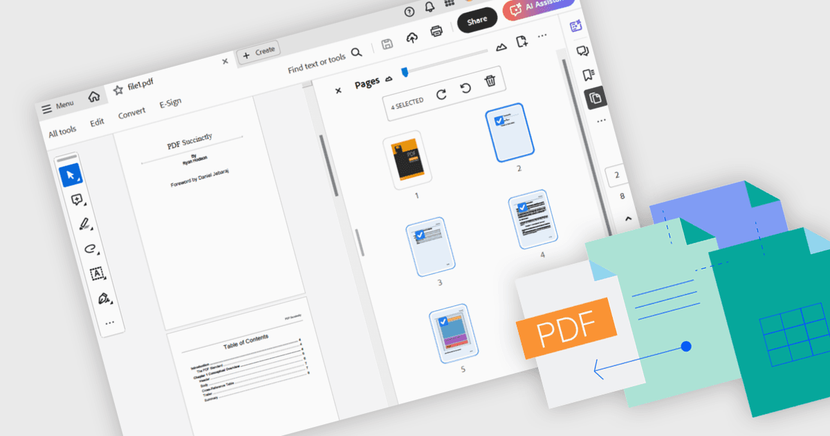 Unify PDF Content with Combined Documents