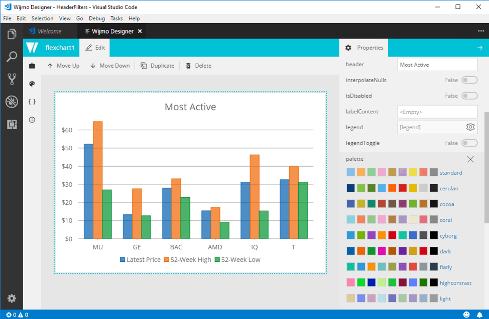 Wijmo Angular VSCode Designer product image Wijmo Angular VSCode Designer product image