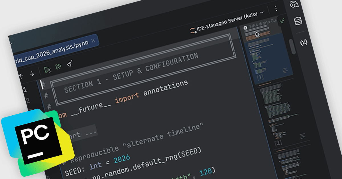 Navigate Python Code Faster with Editor Minimap