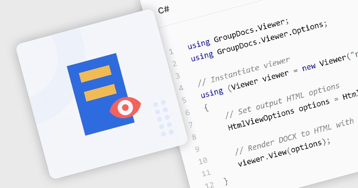 Develop Document Viewing Applications in .NET 8