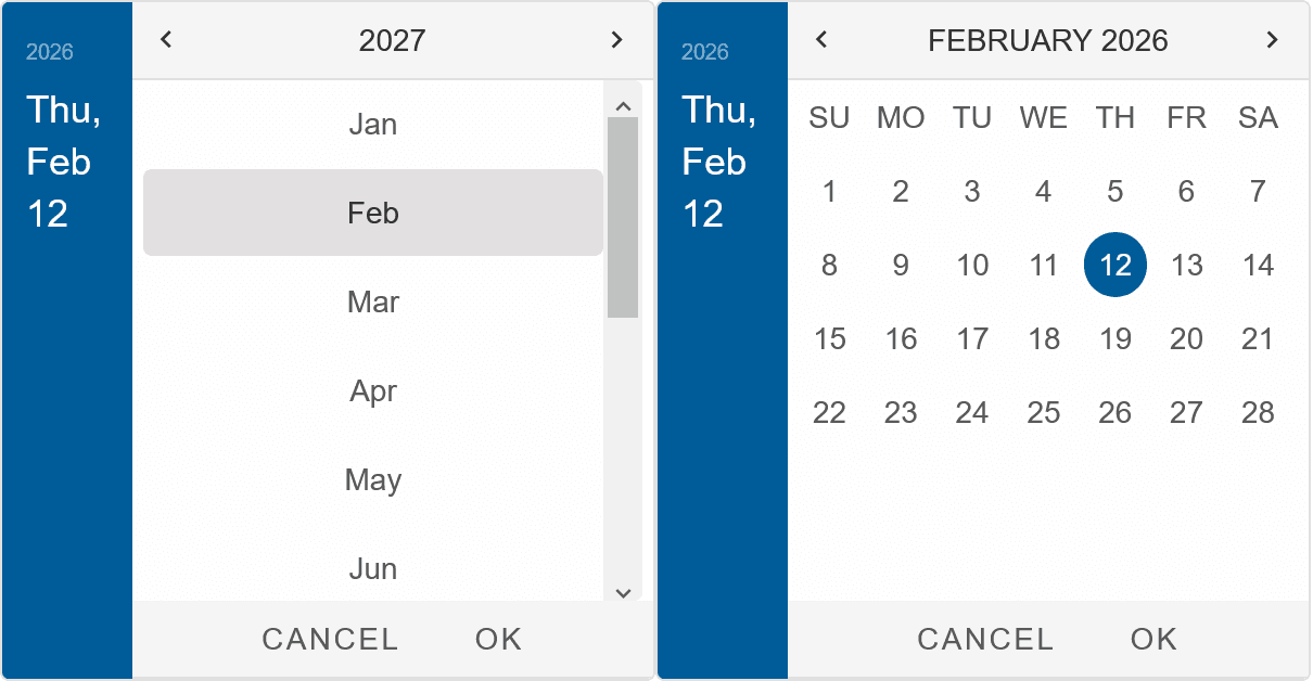 Smart UI Calendar for React product image