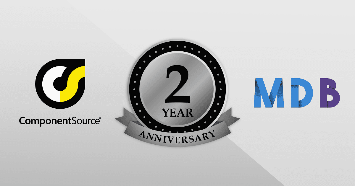 Celebrare la partnership di 2 anni con MDBootstrap