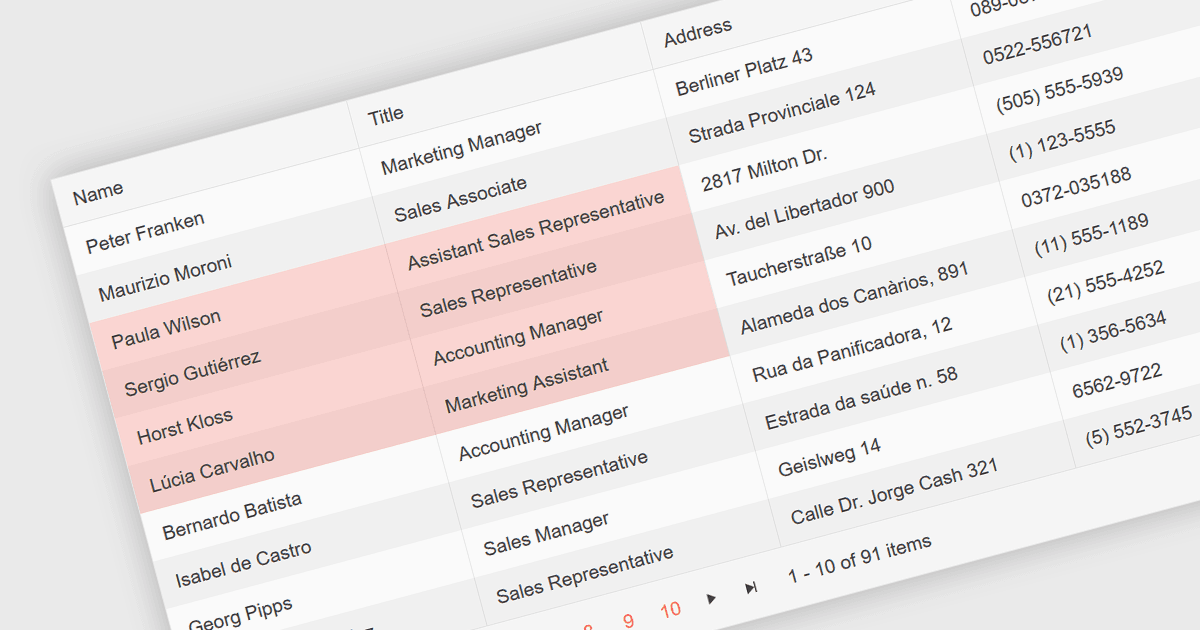 Enhance Blazor Grid Apps with Multiple Cell Selection
