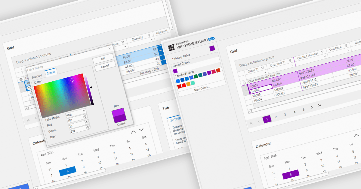Streamline Design Development with Grid Themes
