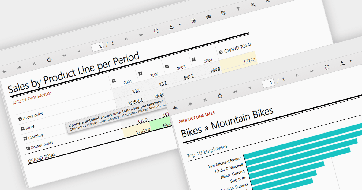 Unlock Data Insights with Drill Down Reporting