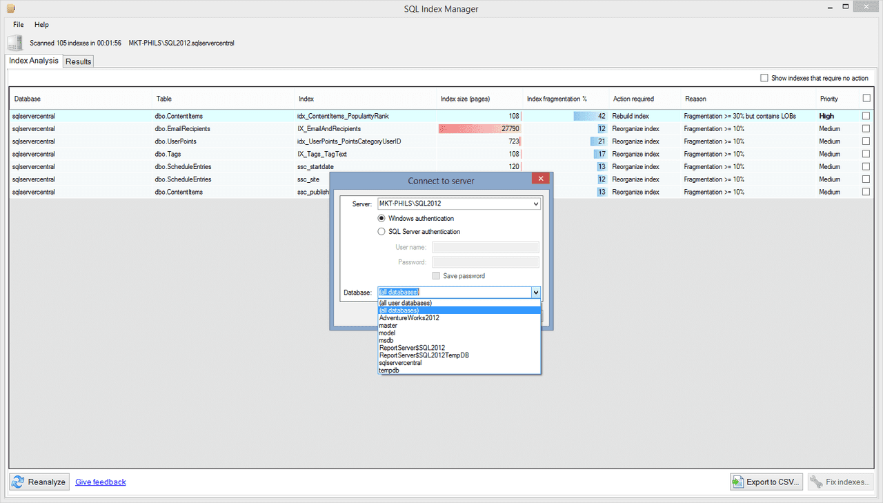 imagen del producto SQL Index Manager