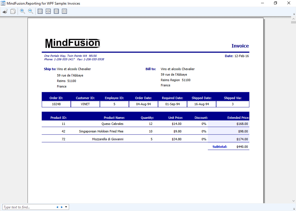 MindFusion.WPF Pack 제품 이미지