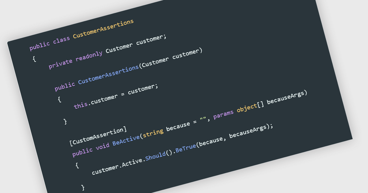 Write Clearer, More Readable Unit Tests