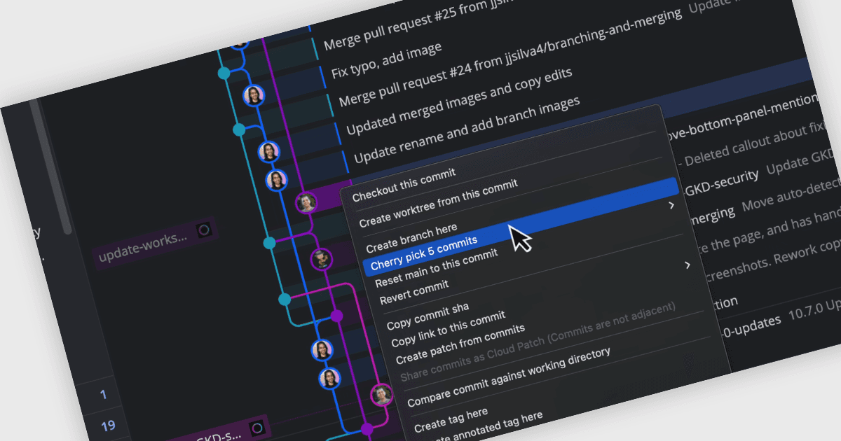 Pick Multiple Git Commits in One Action