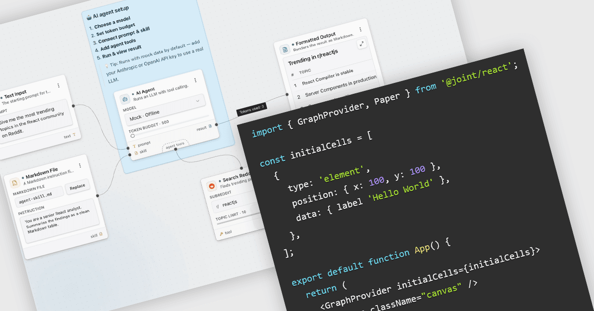 Construa Diagramas React de Forma Mais Natural
