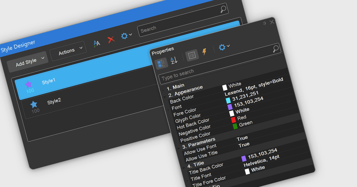 Definisci le impostazioni dei font con controlli di stile flessibili