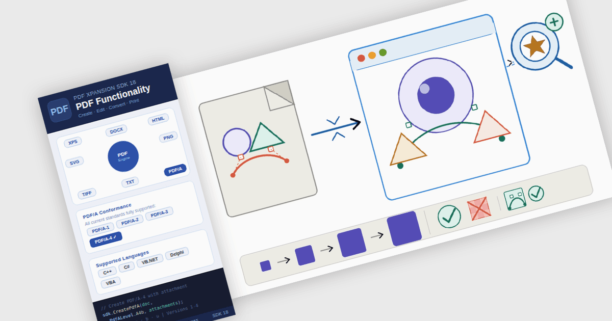 Importar arquivos SVG complexos para PDFs