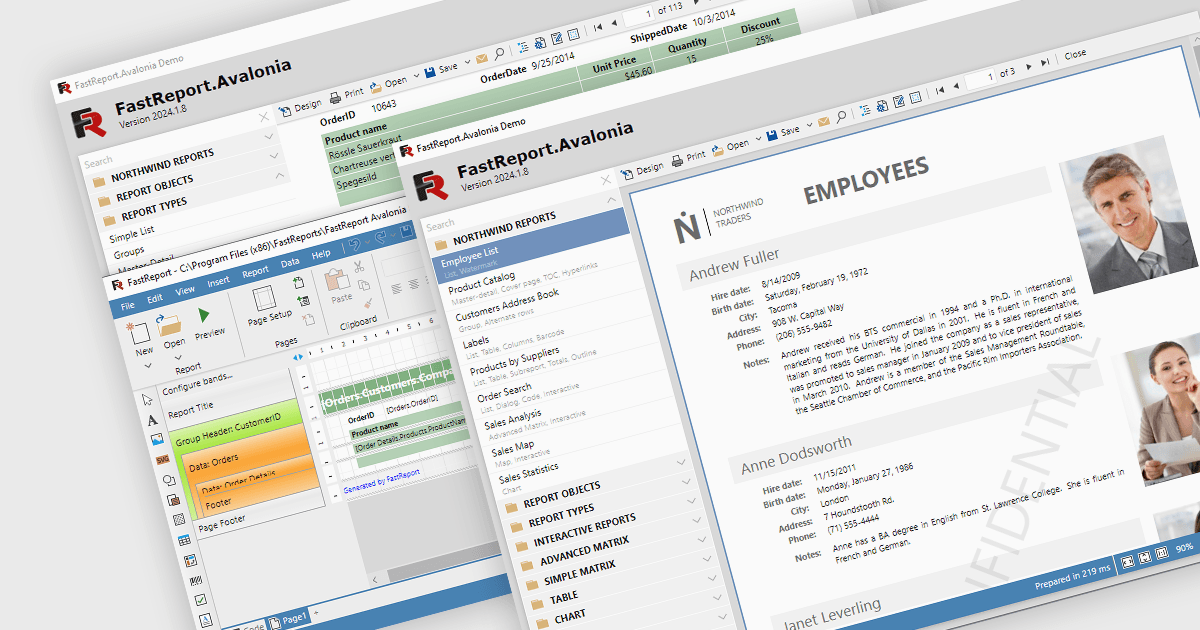 Build Cross-Platform Reporting Apps with Avalonia UI