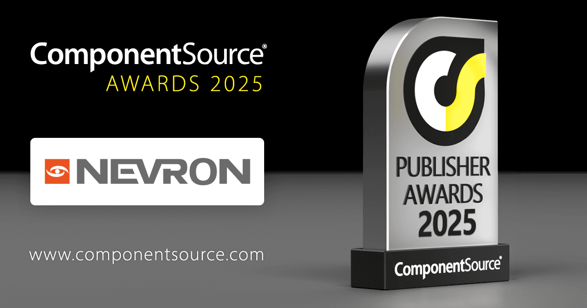 Nevron Wins ComponentSource Award