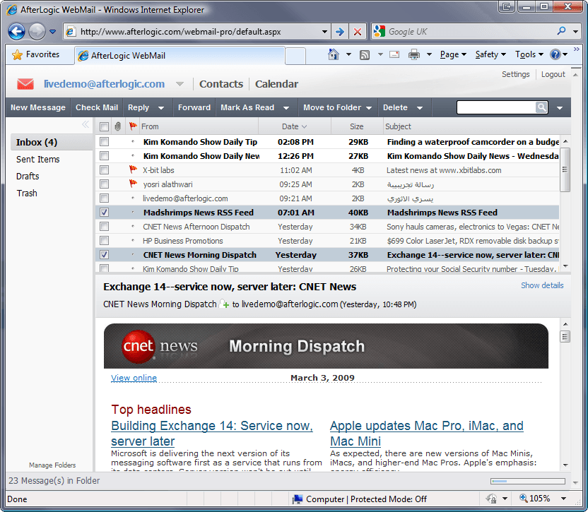WebMail Pro for ASP.NET product image
