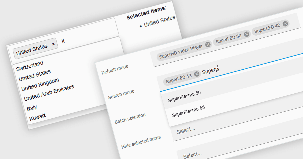 Easily Manage Tag and Token Selection