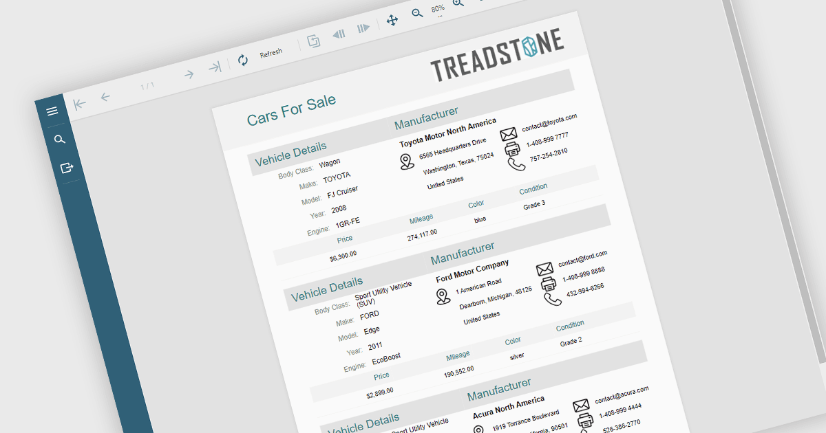 Add Modular Sections to Your Reports