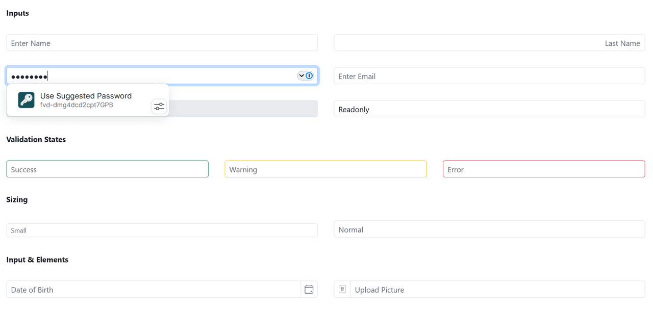 Syncfusion ASP.NET MVC UI Input Controls product image