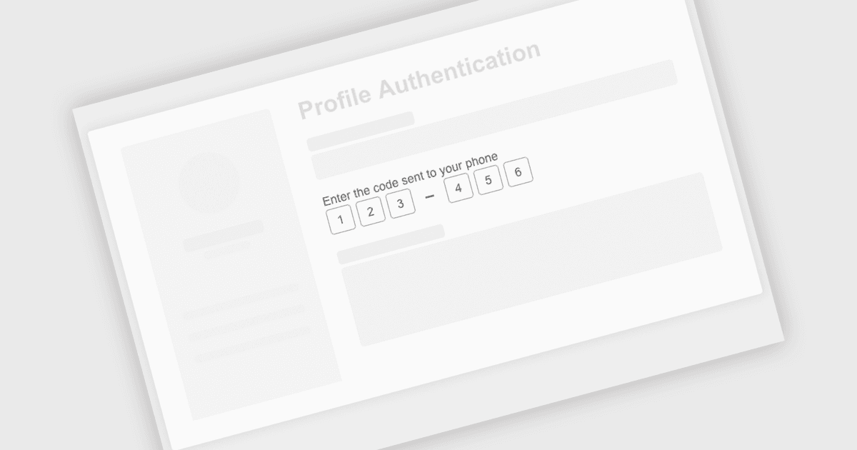 Añada una introducción segura de OTP con una interfaz personalizada