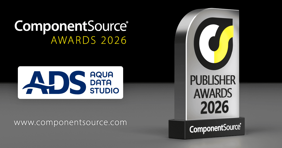 Aqua Data Studio Wins ComponentSource Award