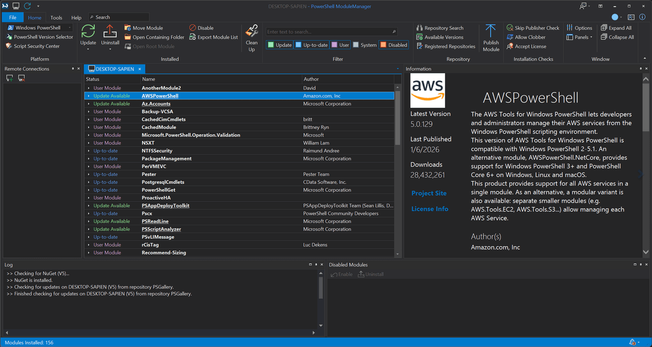 immagine del prodotto PowerShell ModuleManager