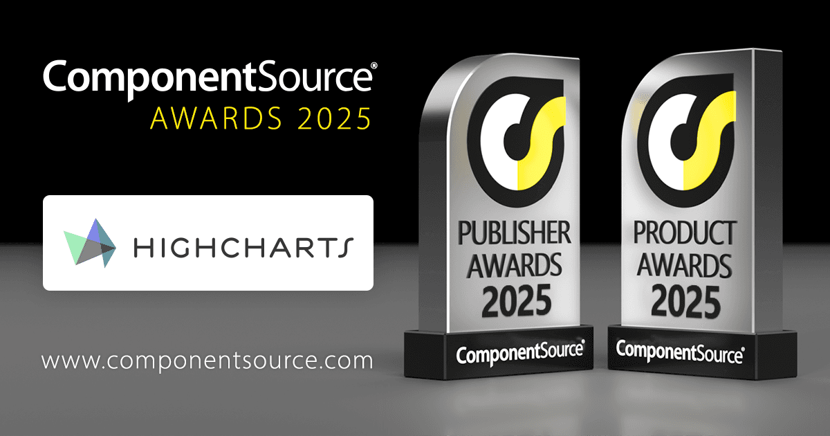 Highsoft Wins Five ComponentSource Awards