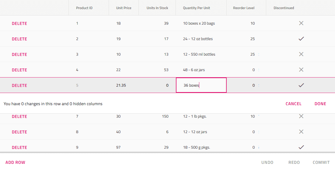 Infragistics Ignite UI for Angular Data Editors Produktbild Infragistics Ignite UI for Angular Data Editors Produktbild