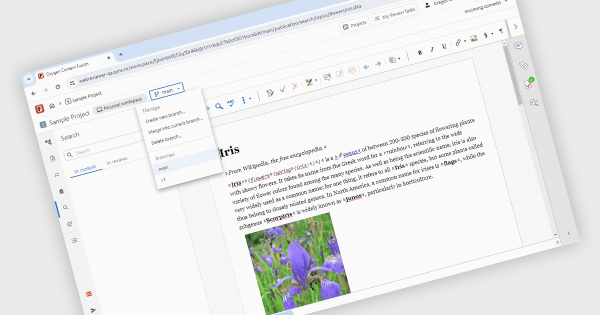 Manage Branches Without Leaving Your Workspace
