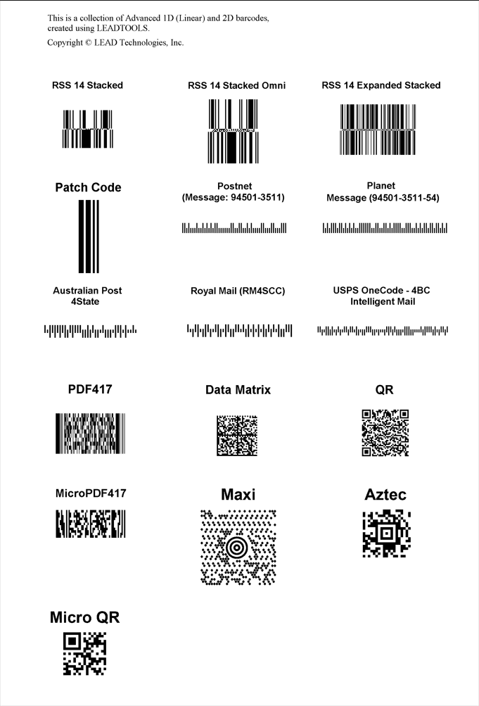 image du produit LEADTOOLS Barcode