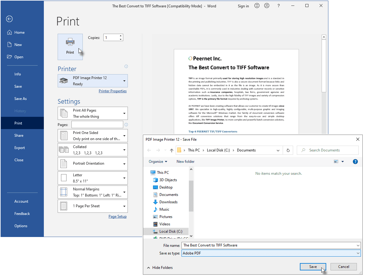 image du produit PDF Image Printer
